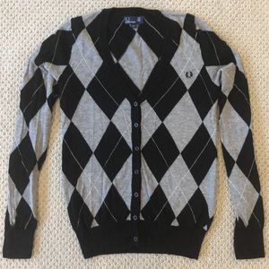 Women’s Fred Perry Argyle Sweater